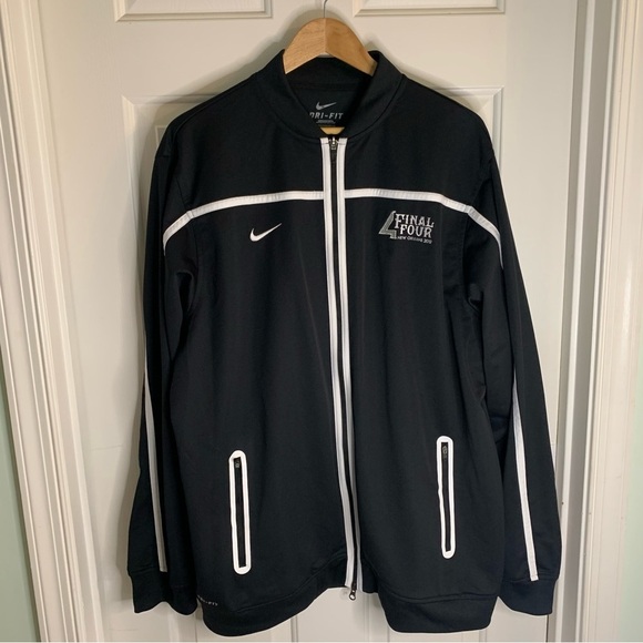 Nike DriFit Black Full Zip Jacket Final 4 New Orleans 2012 Size XL - Picture 3 of 7